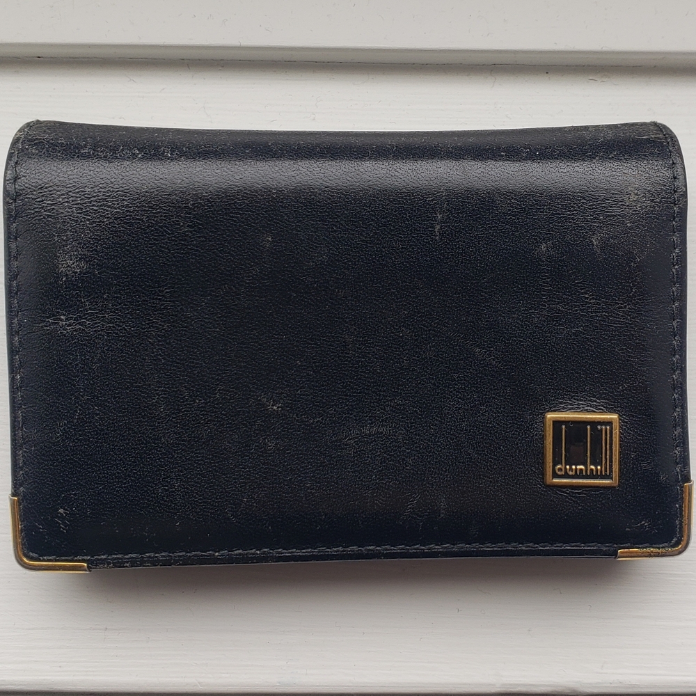 Dunhill Black Leather Wallet